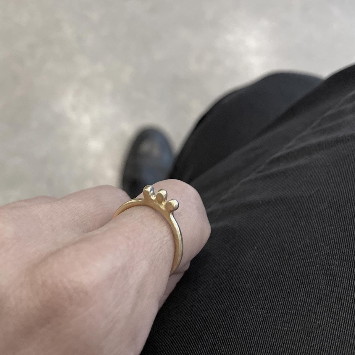 crown ring / טבעת כתר - studio oh design