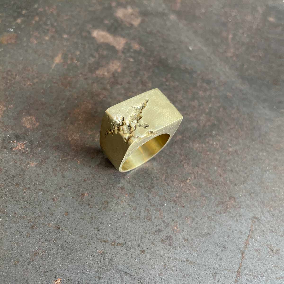 Destruction ring / טבעת דסטרקשן - studio oh design