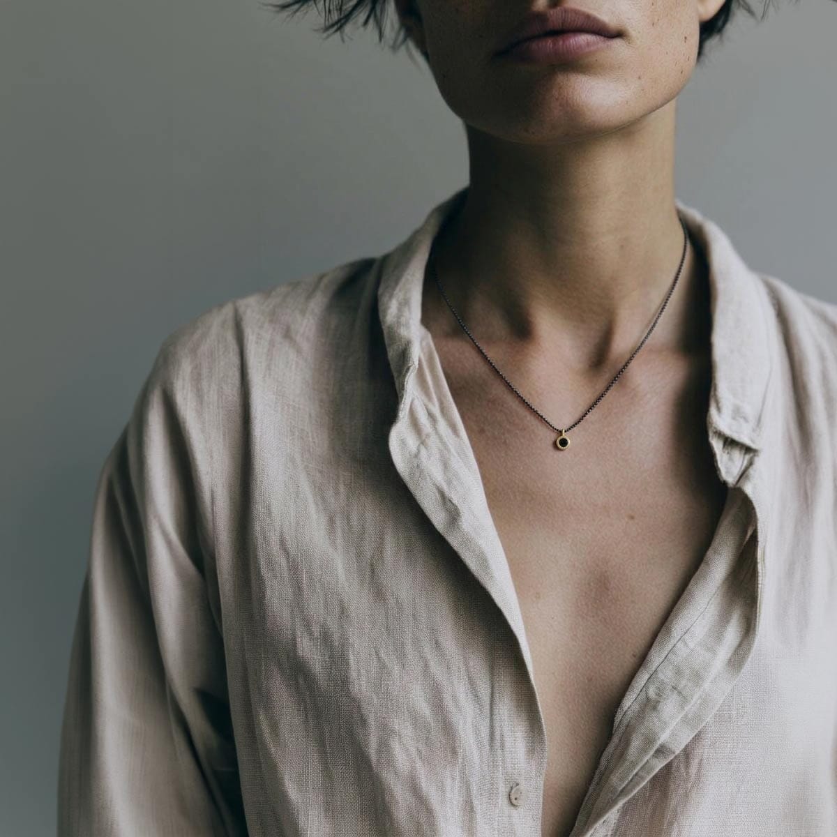 18K GOLD PLATED abbey Necklace / שרשרת אָבִּי ציפוי זהב - studio oh design