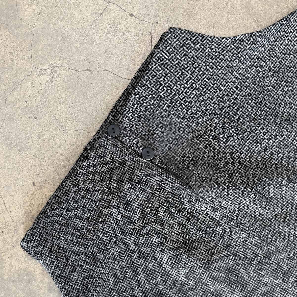 Plaid Japanese top / חולצת שרוולים יפנית משבצות - studio oh design