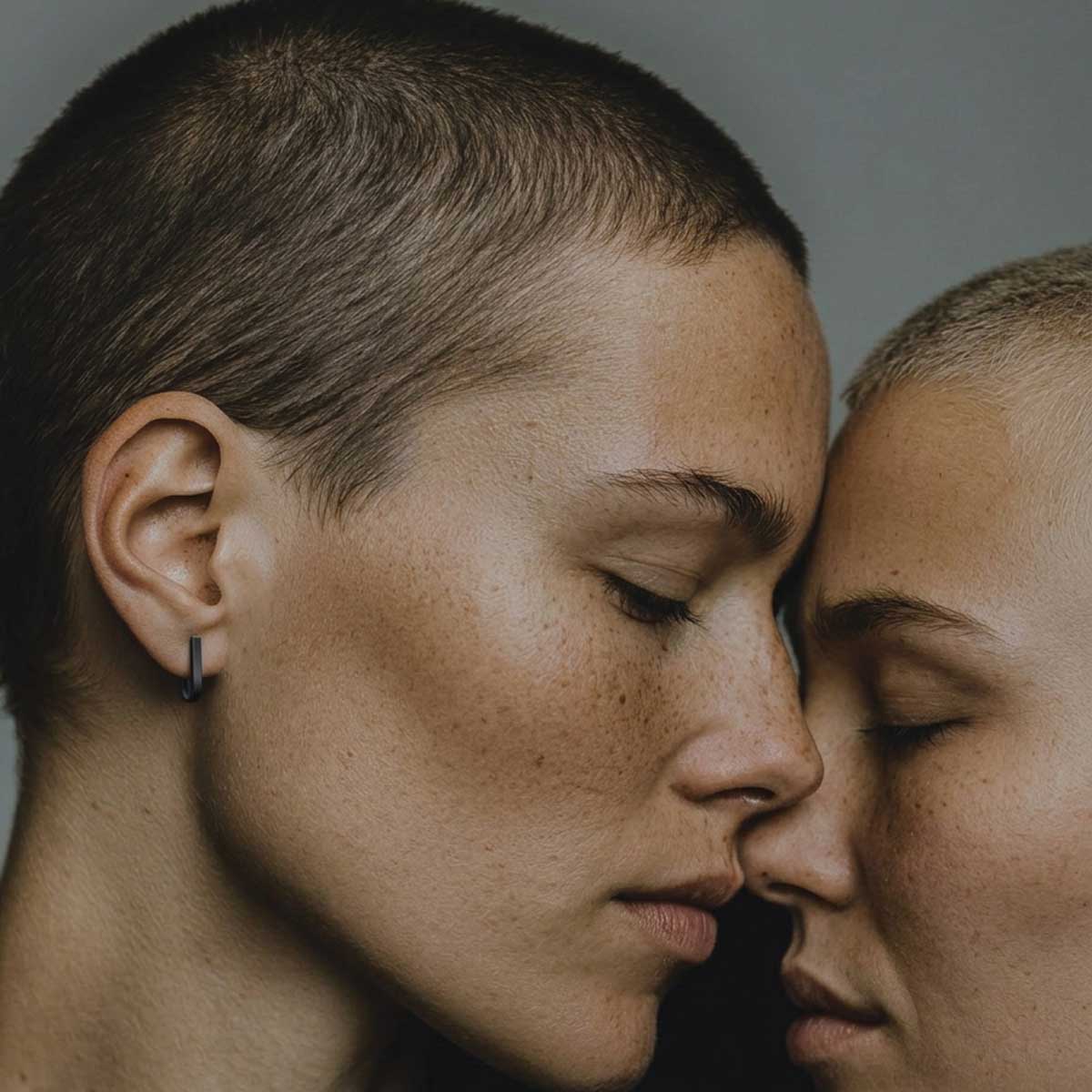 small narrow J earrings / צרים קטנים J עגילי - studio oh design