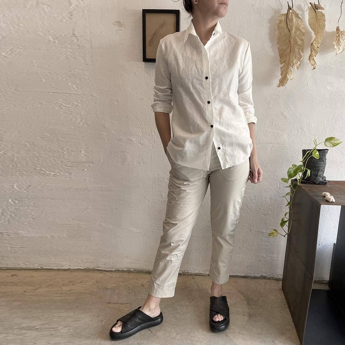 stone tigress PANTS / מכנסי נמרה אבן - studio oh design