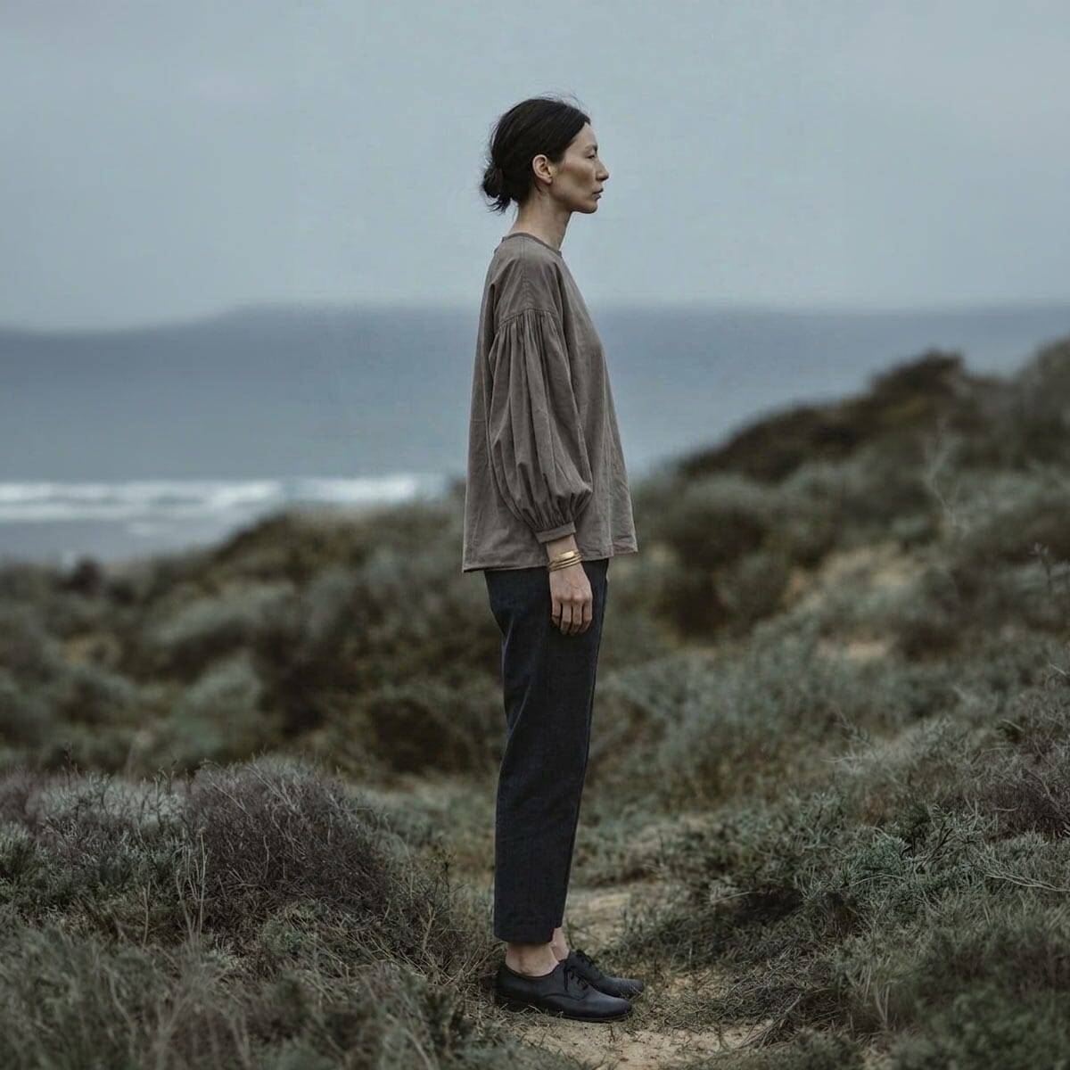 Gathered Blouse /  חולצת כיווצים
