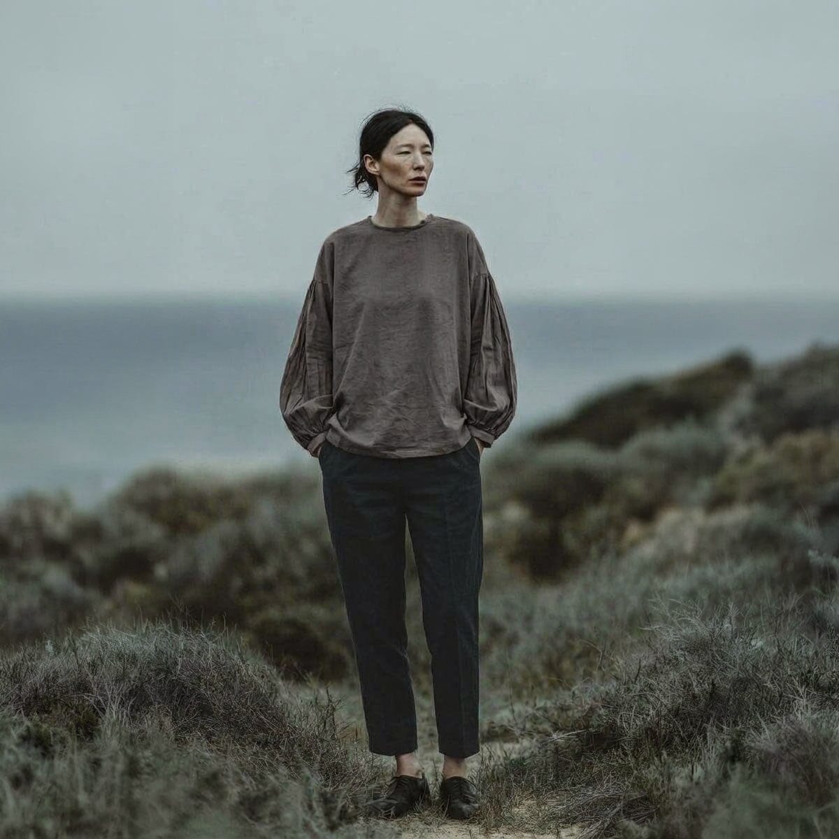 Gathered Blouse /  חולצת כיווצים