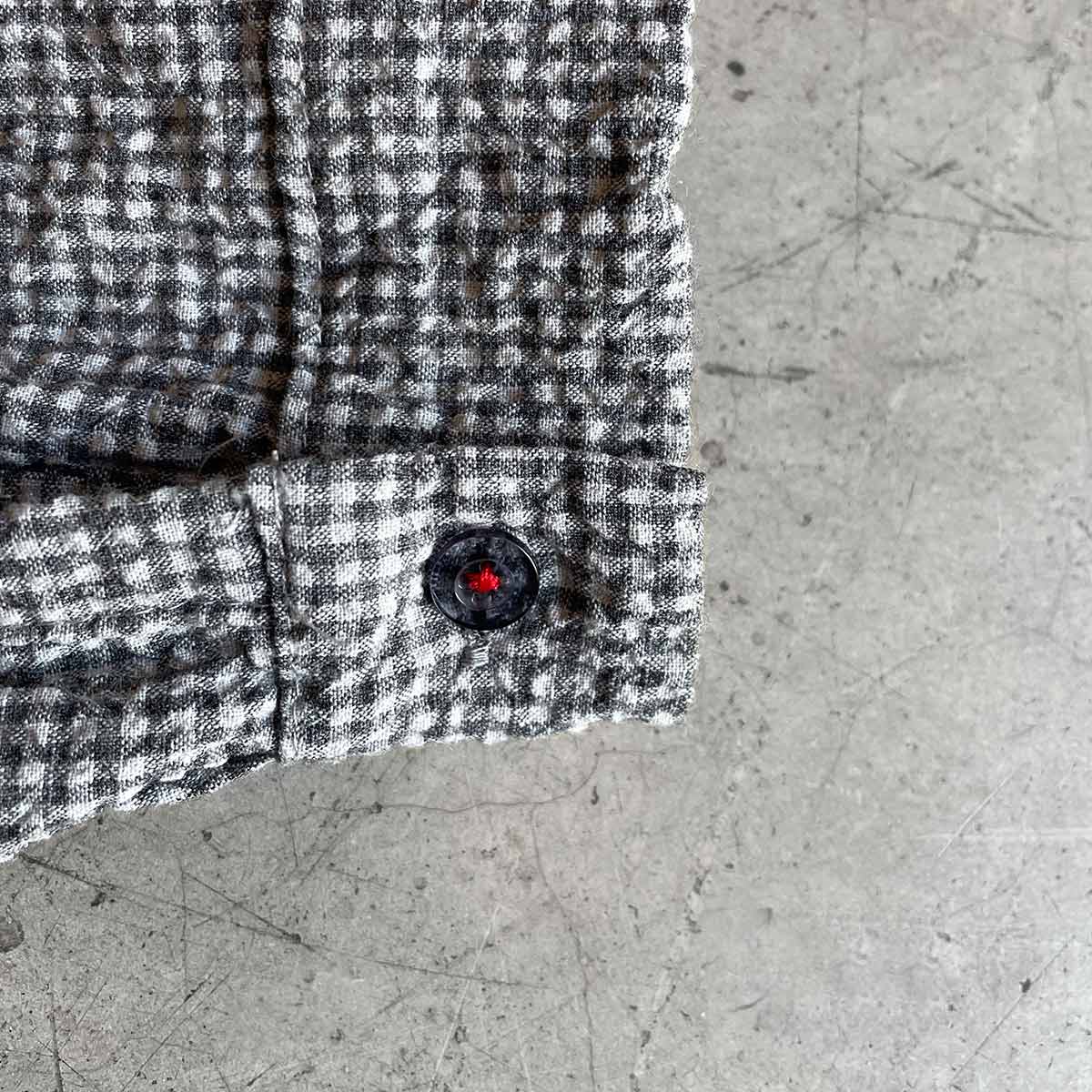 gray Plaid ira TOP /   חולצת אירה - משובצת אפורה - studio oh design