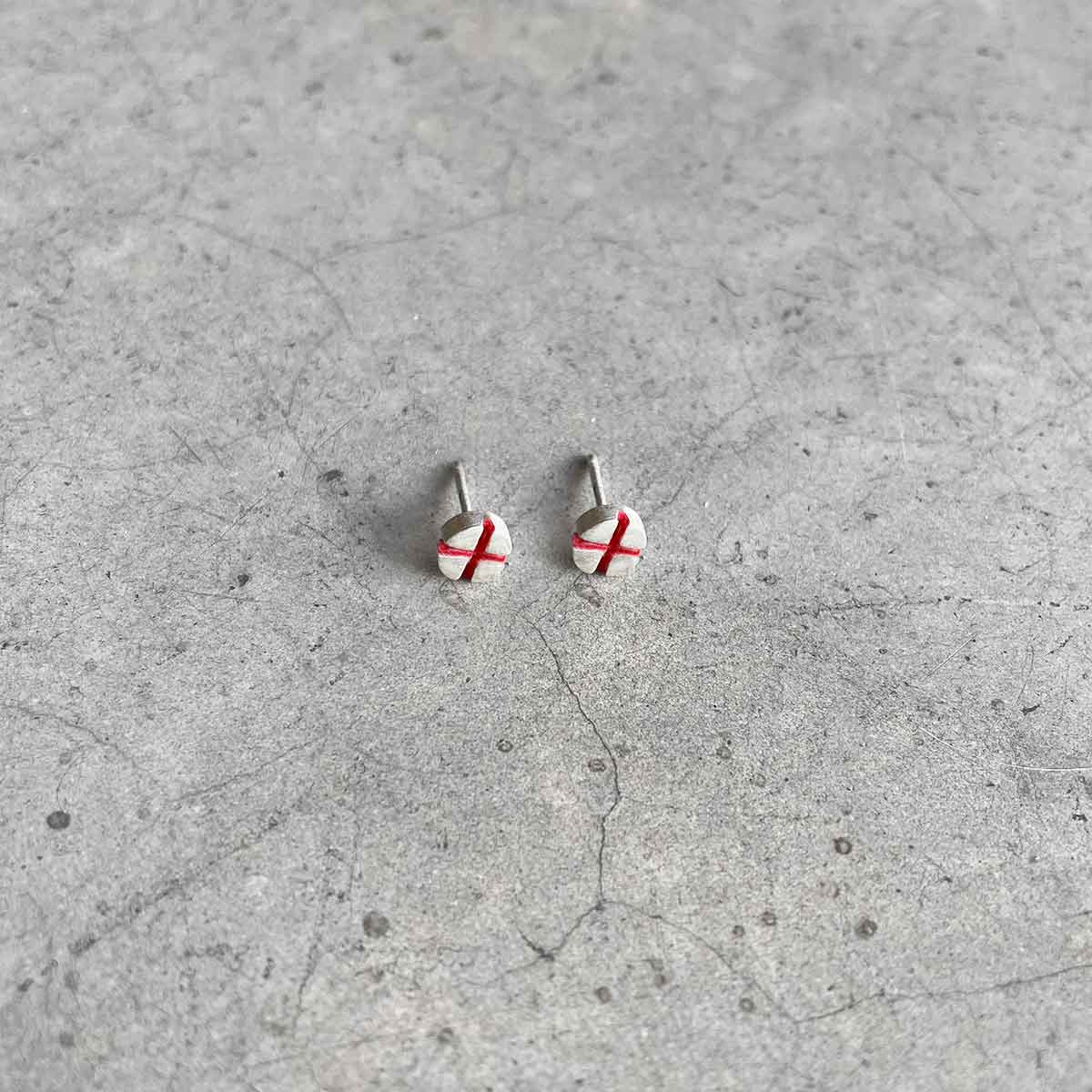 Disc X earrings /  עגילי דיסק איקס - studio oh design