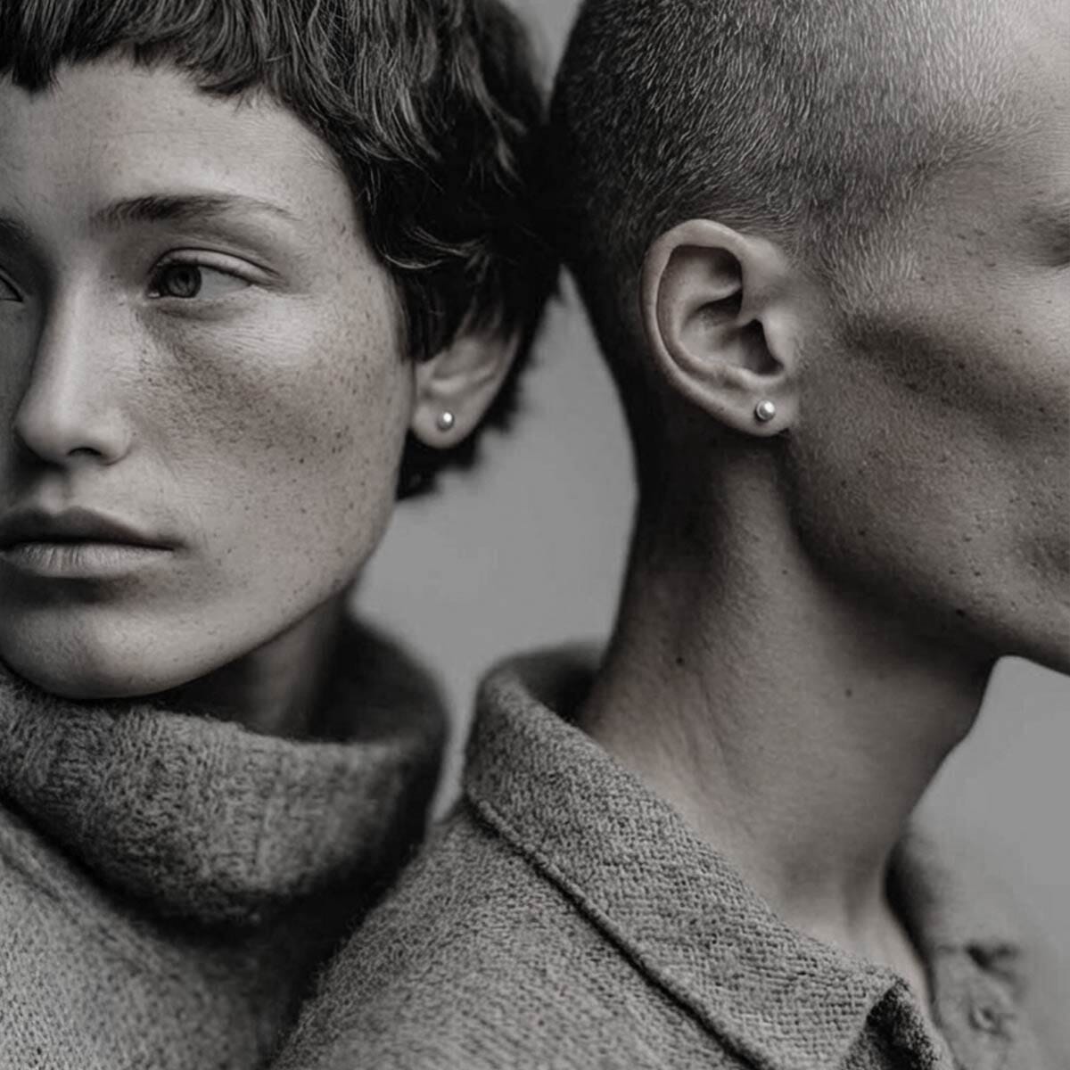 ball earrings / עגילי כדור - studio oh design