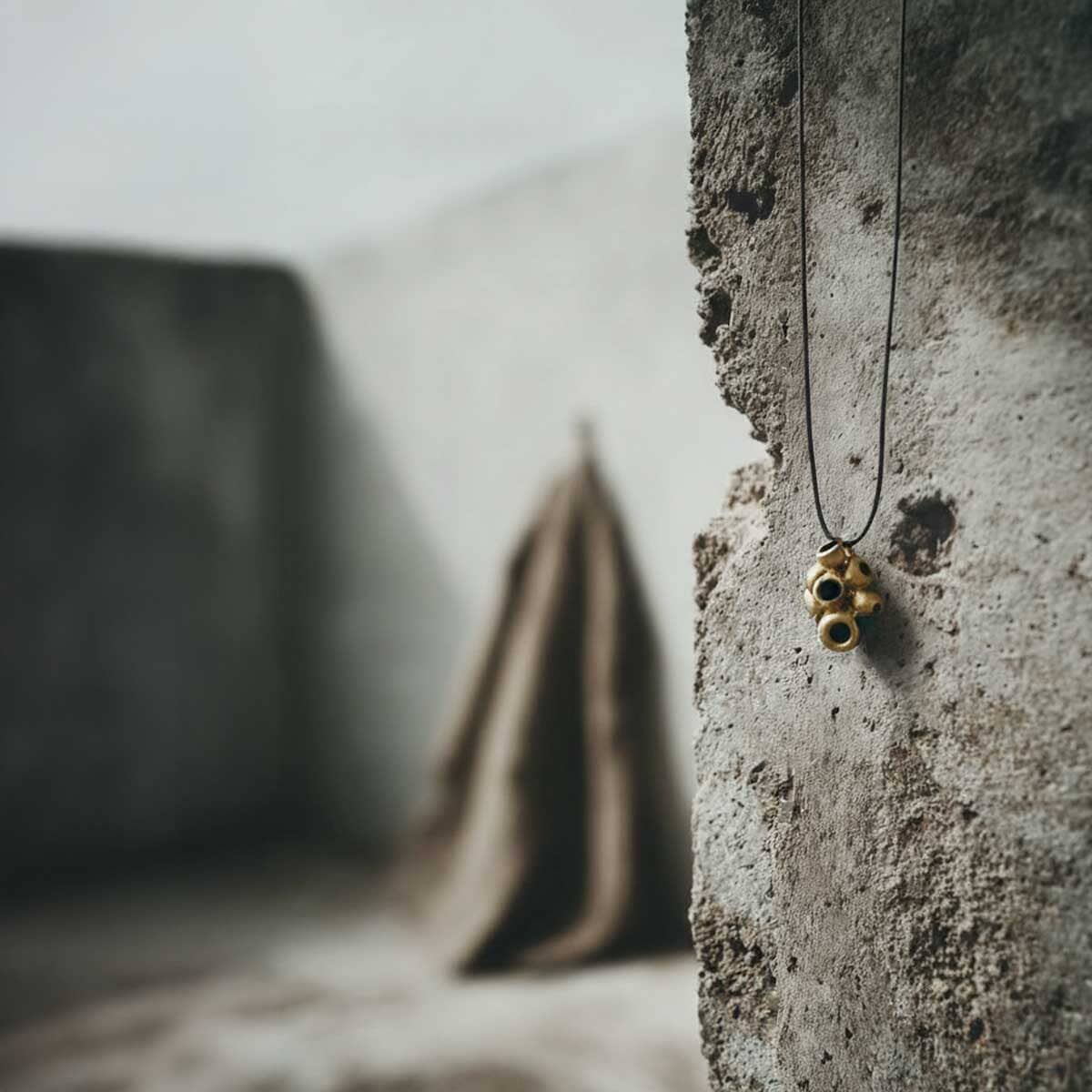 beehive necklace / שרשרת כוורת - studio oh design