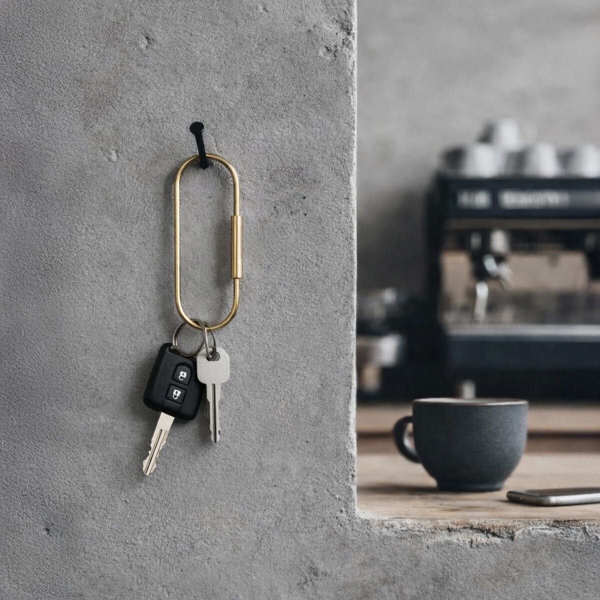 brass keys holder / מחזיק מפתחות מפליז בשני גדלים - studio oh design