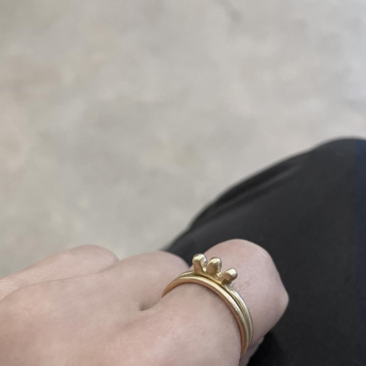 crown ring / טבעת כתר - studio oh design