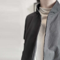 long koto jacket - drill / קוטו ג'קט ארוך דריל - studio oh design