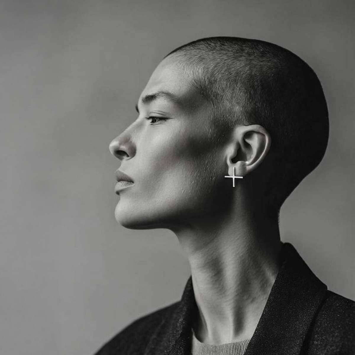 large X earrings / עגילי איקס גדול - studio oh design