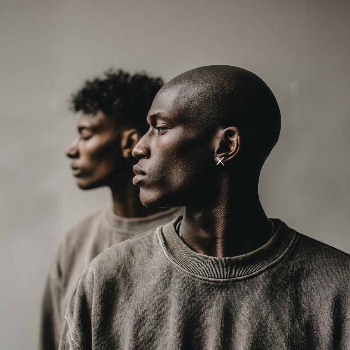 large X earrings / עגילי איקס גדול - studio oh design