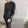 Long black soka top / חולצת סוקה ארוכה בצבע שחור - studio oh design