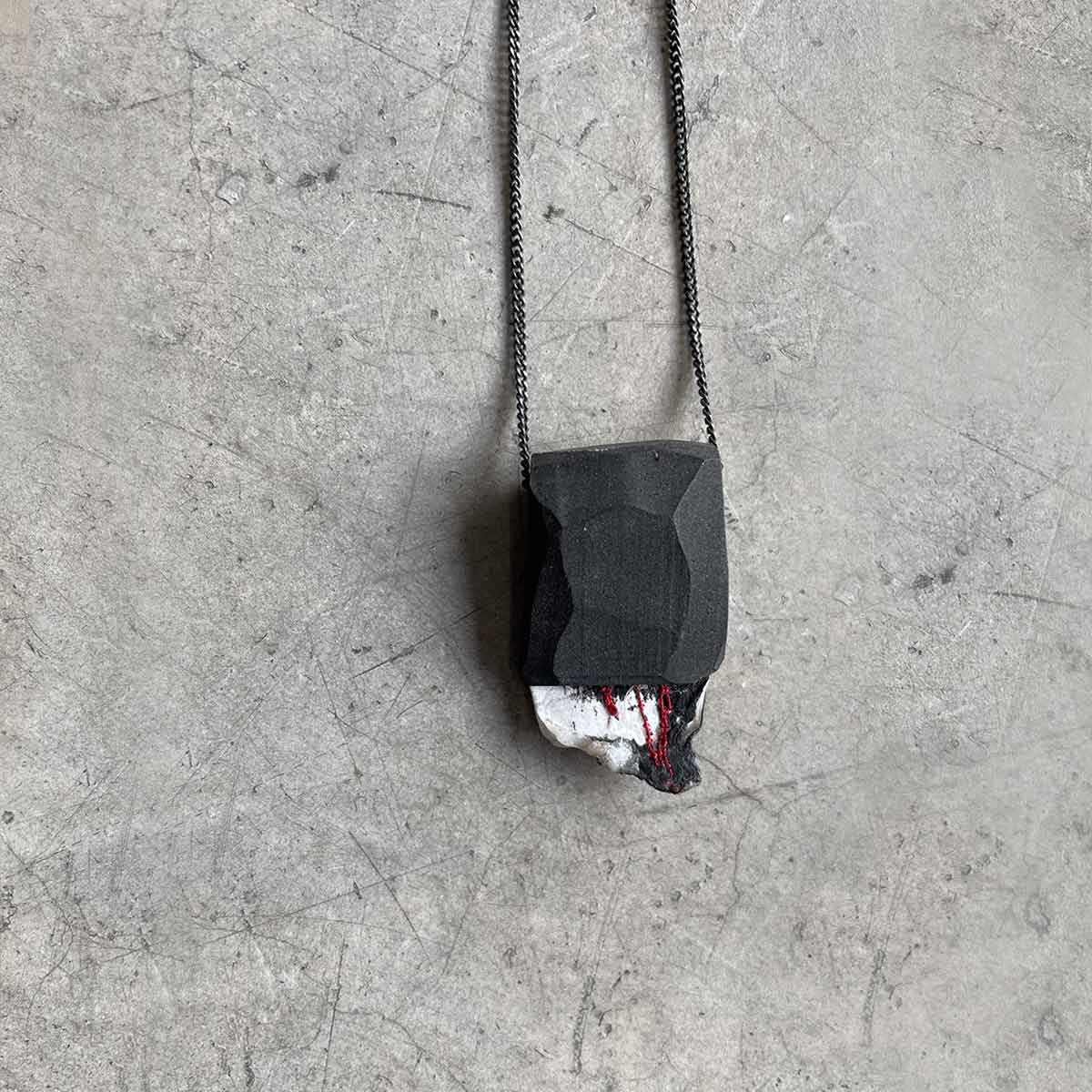 "One of a kind" Big mascot necklace / קמע גדול ייחודי - studio oh design