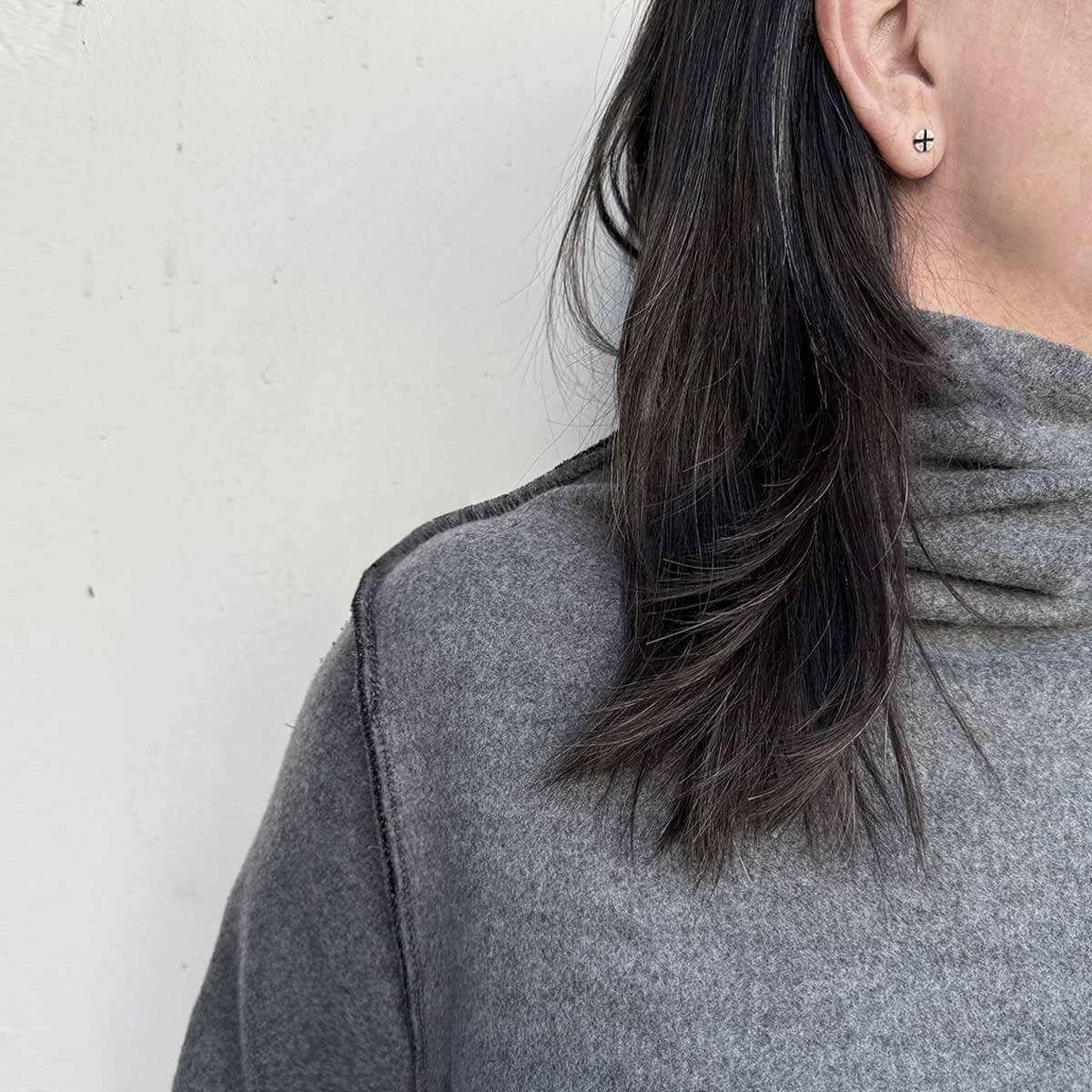 neska stripes TURTLENECK TOP / נסקה גולף פסים - studio oh design