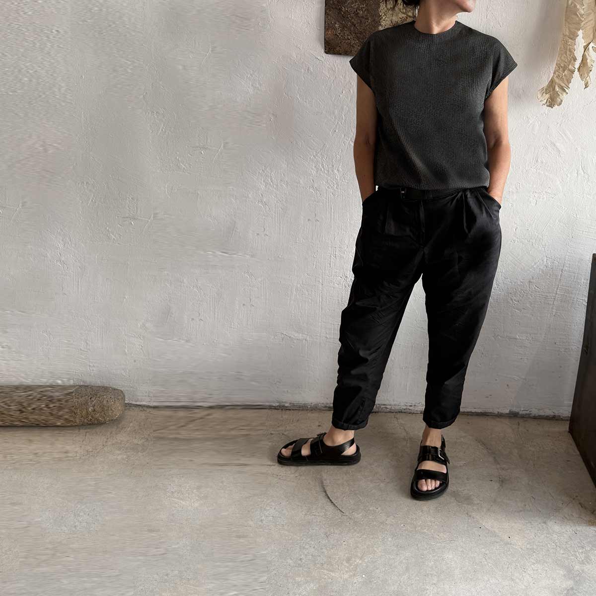 PLAID shila top OS /  OS  חולצת שילה פיקסל
