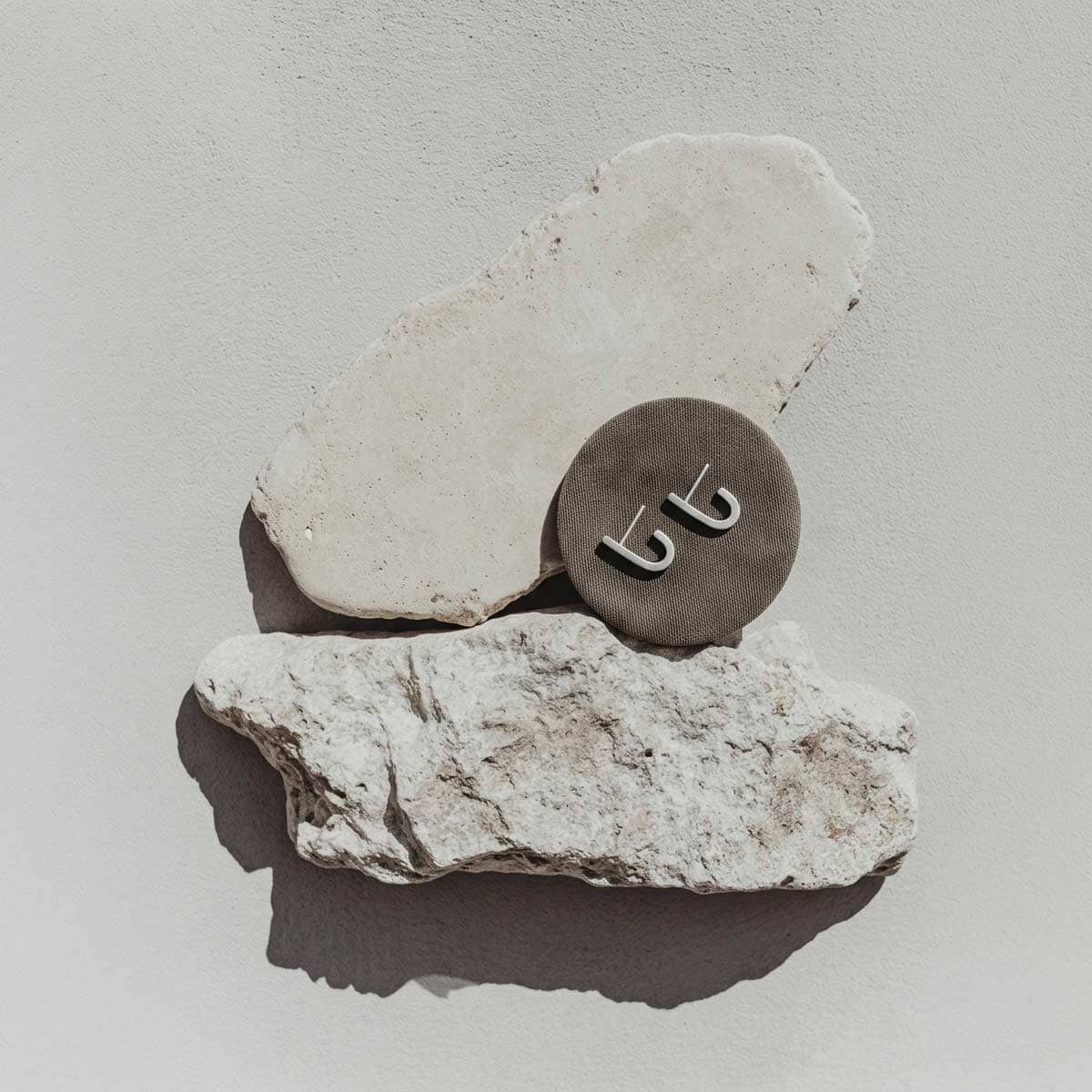 small narrow J earrings / צרים קטנים J עגילי - studio oh design
