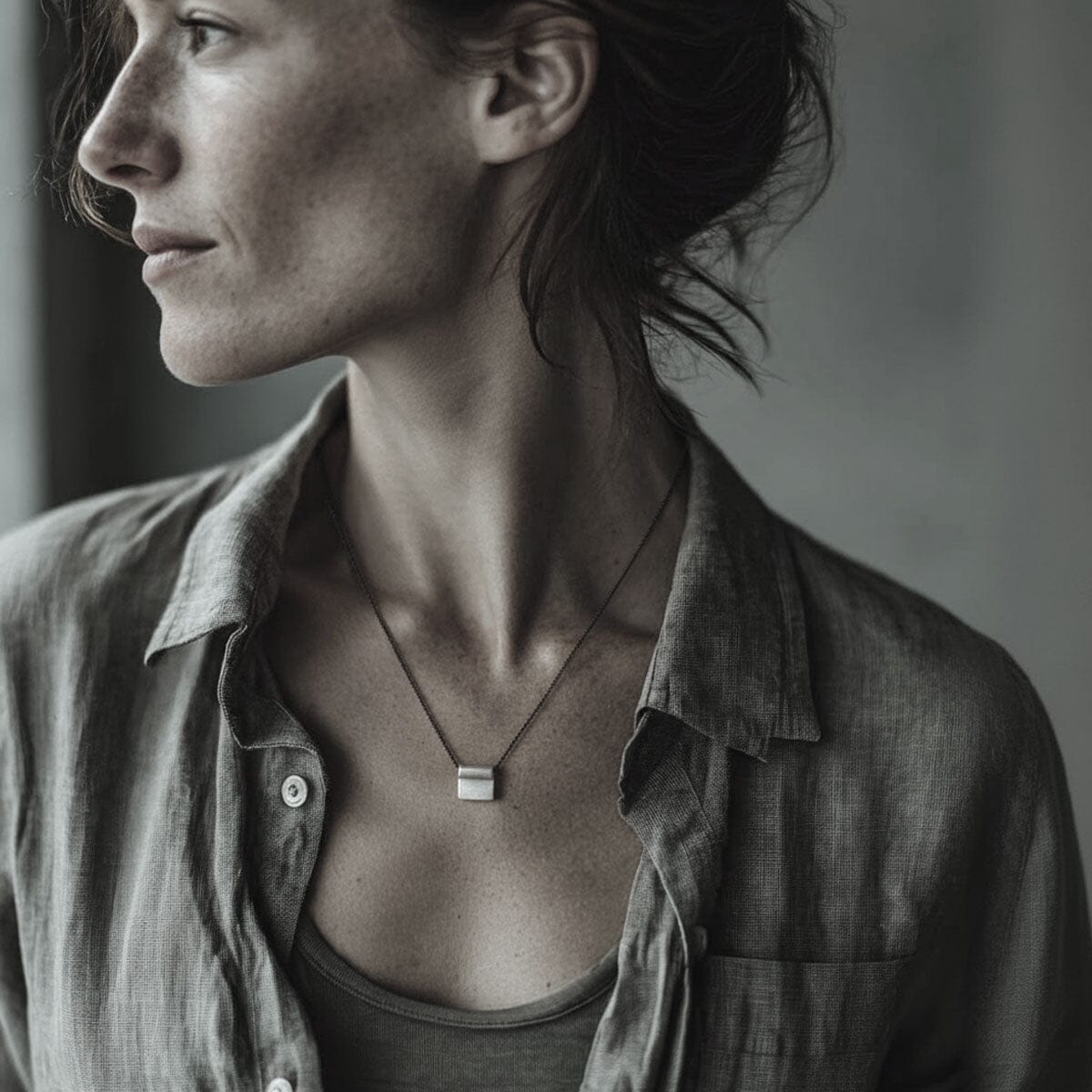 tin necklace / שרשרת טין - studio oh design