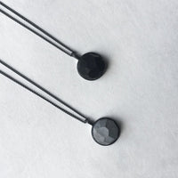10mm silver coin+polymer Necklace / שרשרת תושבת כסף + פולימר - studio oh design