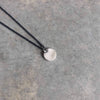 10mm Silver Coin Disk Necklace / שרשרת עיגול 10 מ"מ - studio oh design