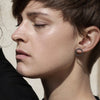 15mm Open Circle Earrings / unisex / עגילי פי קטן - יוניסקס - studio oh design