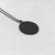 15mm Silver Coin Disk Necklace /  שרשרת עיגול גדול - studio oh design
