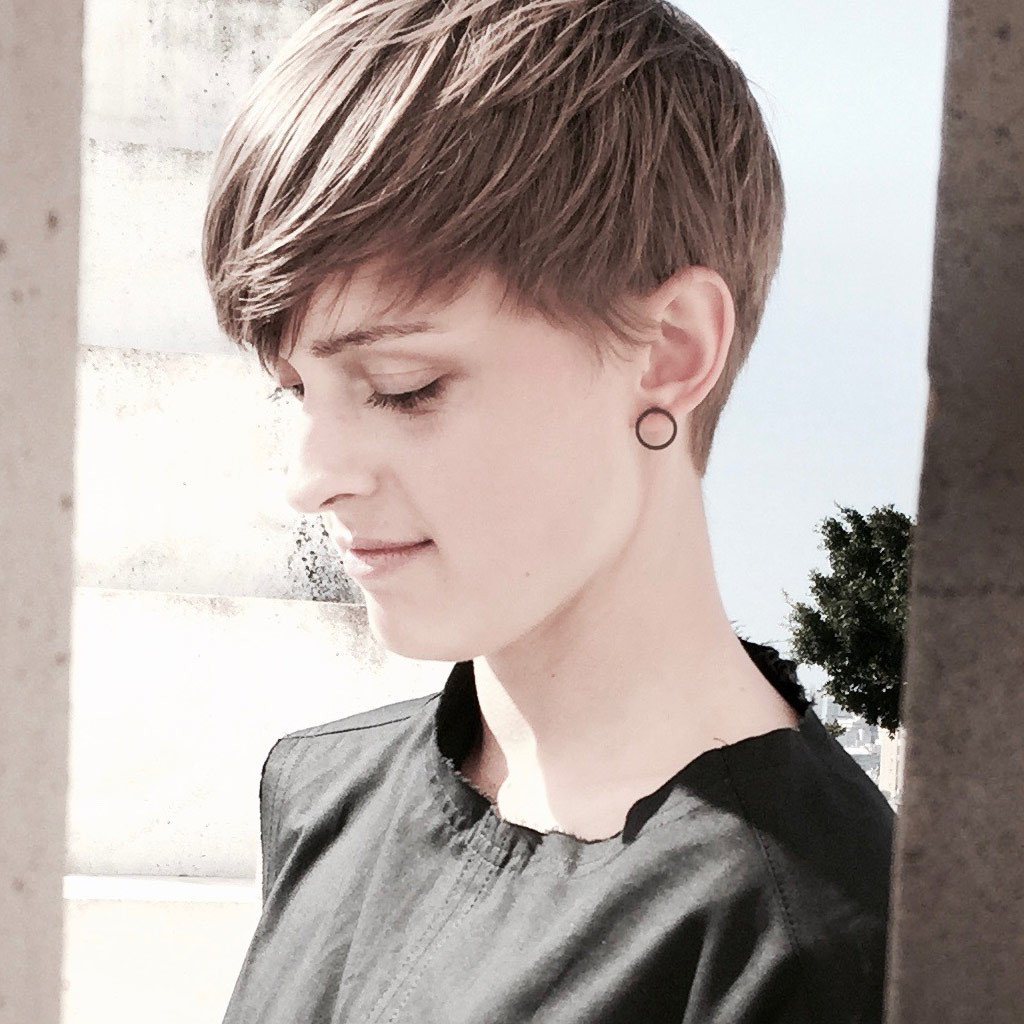 20mm Silver Open Circle  Earrings / unisex / עגילי פי גדול - יוניסקס - studio oh design