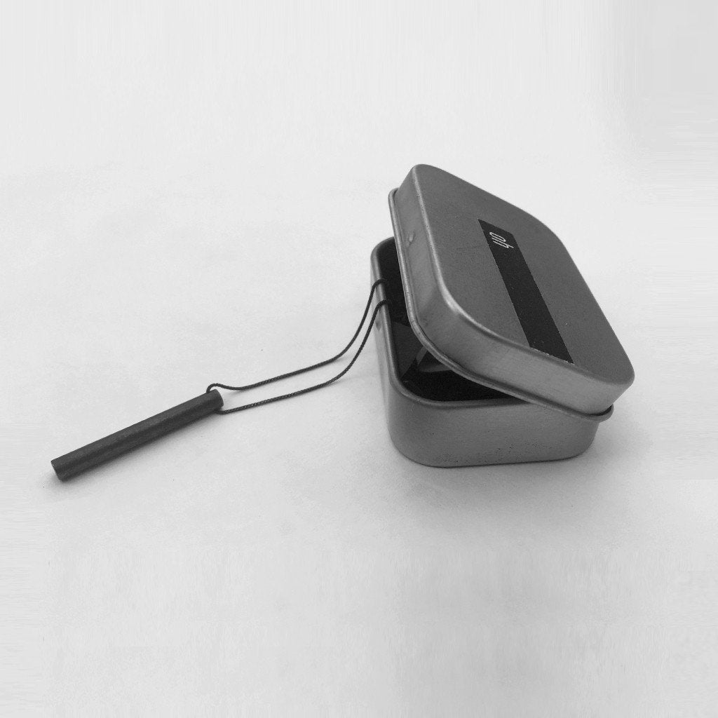 45mm Silver Cylinder necklace - unisex / שרשרת גליל ארוך - יוניסקס - studio oh design