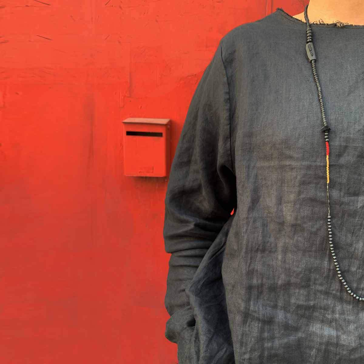 One of a kind Long BOHO necklace / שרשרת בוהו ארוכה - studio oh design