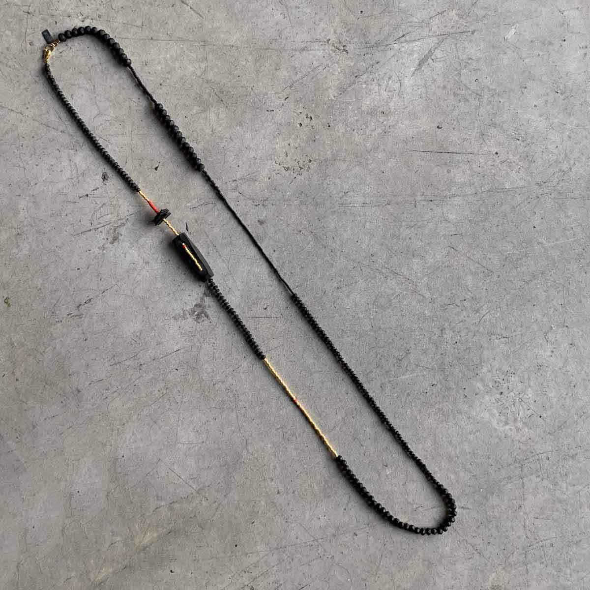 one of a kind BOHO necklace / שרשרת בוהו אורך ביניים - studio oh design