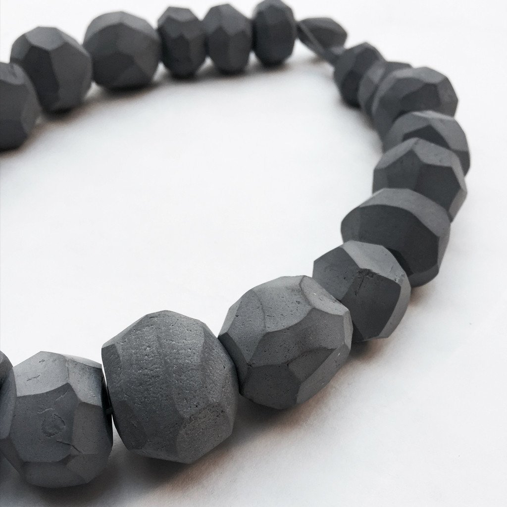 Monochrome Chunky Necklace / שרשרת צ&#39;אנקי - studio oh design