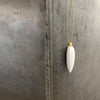 bright cone Necklace / שרשרת חרוט לבנה - studio oh design
