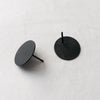 עגילי עיגול שטוח 15 מ"מ / יוניסקס - studio oh design