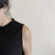 Anna black top  / חולצת אנה שחורה - studio oh design