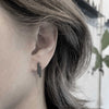Double stripe earrings / עגילי פס פס - studio oh design