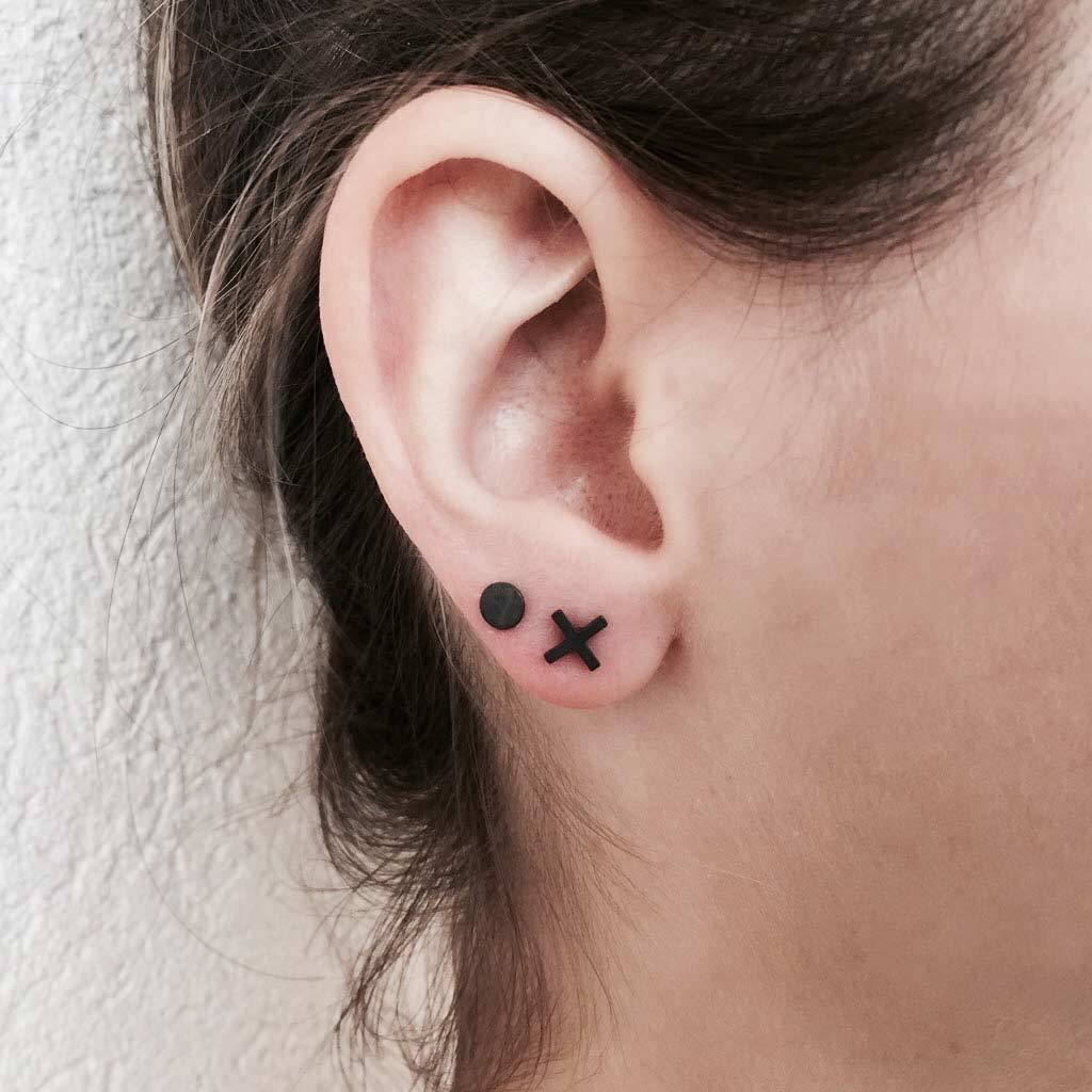 X studs / unisex - studio oh design