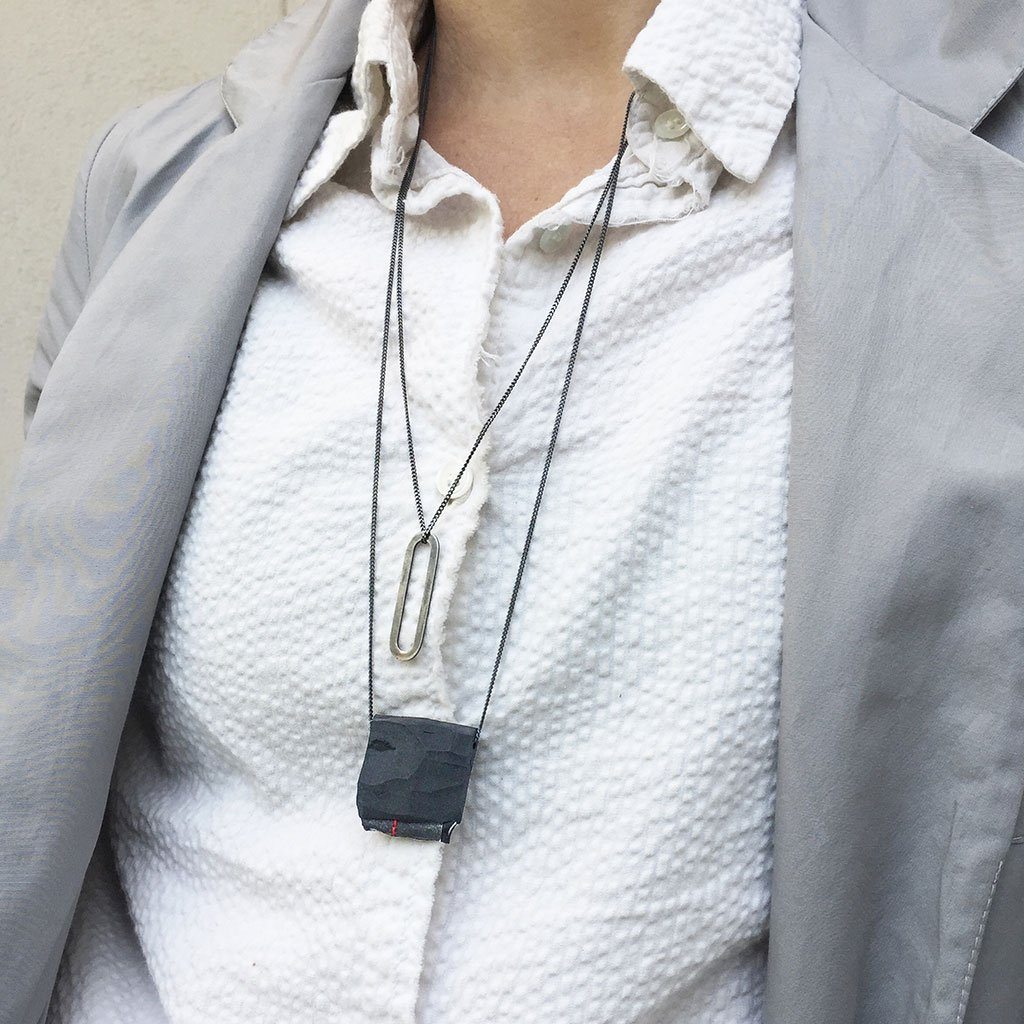 "One of a kind" Big mascot necklace / קמע גדול ייחודי - studio oh design