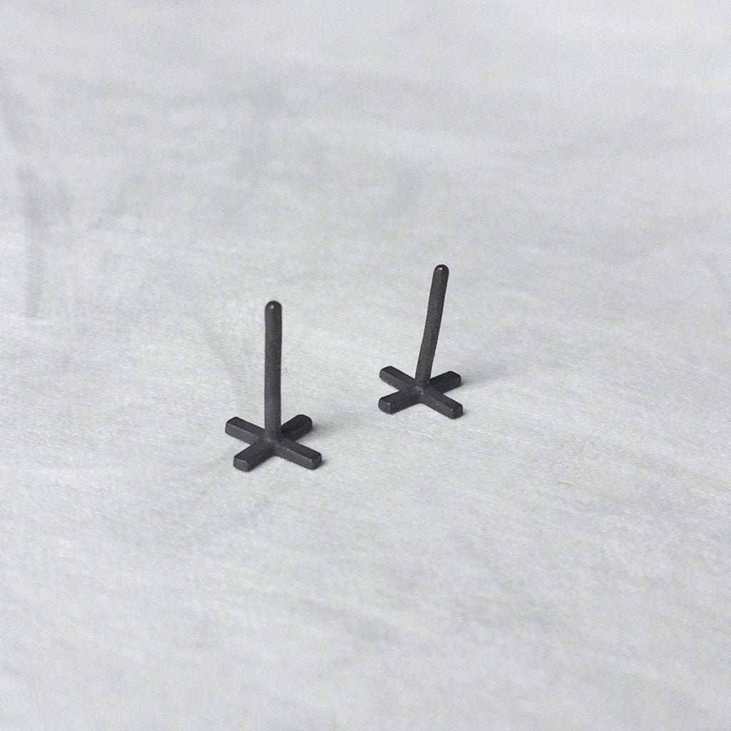 X studs / unisex - studio oh design