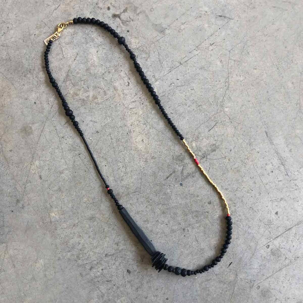 one of a kind short BOHO necklace / שרשרת בוהו קצרה - studio oh design