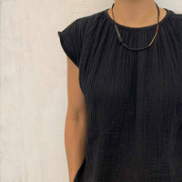 one of a kind short BOHO necklace / שרשרת בוהו קצרה - studio oh design