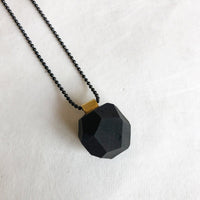 gold plate ball necklace / שרשרת כדור גדול - studio oh design