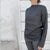 black linen top /  חולצת פשתן שחורה