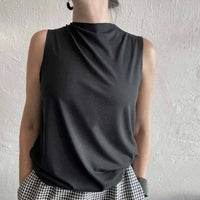 black miti top  / חולצת מיתי שחורה - studio oh design