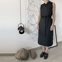 BLACK WRAP dress  /  שמלת מעטפת שחורה - studio oh design