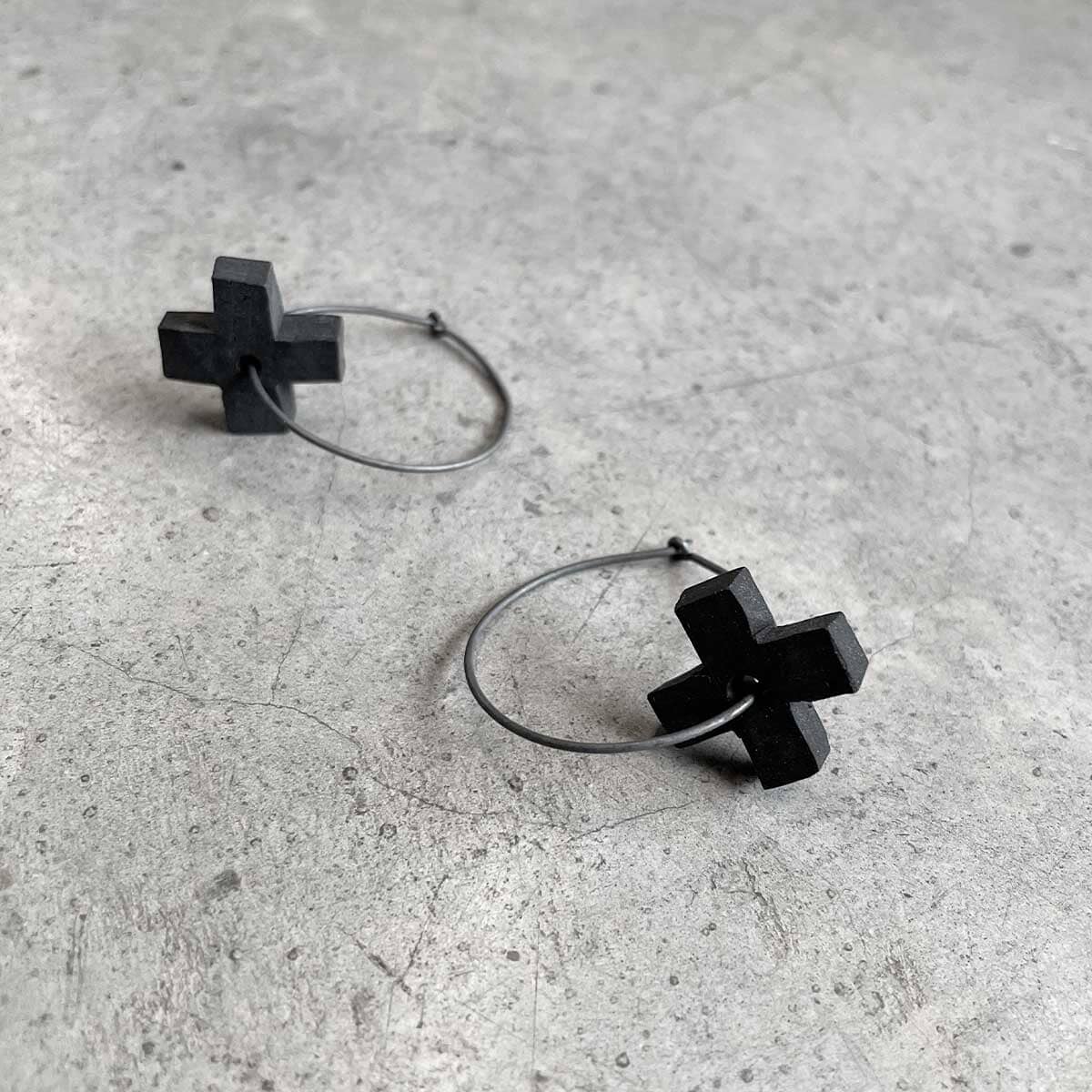 Silver Drop gypsy plus Earrings / עגילי ג'יפסי פלוס - studio oh design