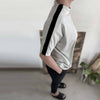T stone pas TOP /  חולצת פס אבן קצרה - studio oh design
